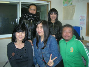 左下より久美子さん、理恵さん、高梨さん 左上 下川氏、TOMOKO