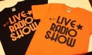 LIVE RADIO SHOW Tシャツ（オレンジ・黒）