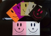 幸せを呼ぶプラスマステッカー