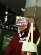 フライヤー配布中