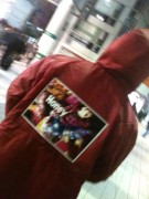 フライヤー配布中