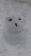 雪うさぎ^^