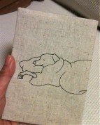 ブックカバー（イヌ）