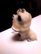 犬のキーホルダー^^