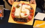 15周年ケーキ♪