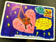 ステッカーぬりえ☆